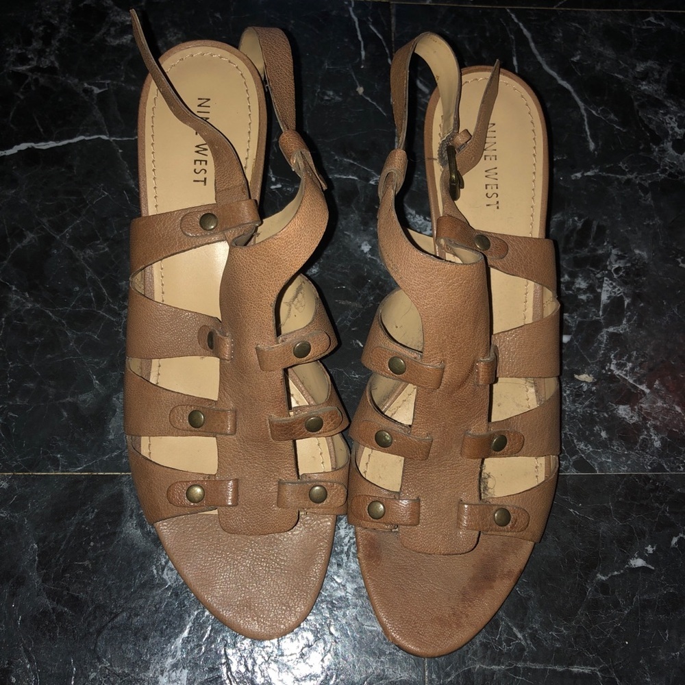 Nine West Leather Heels